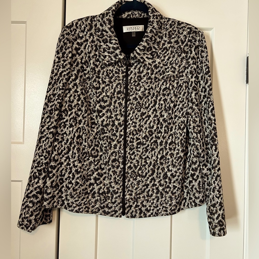 Kasper zip up jacket.